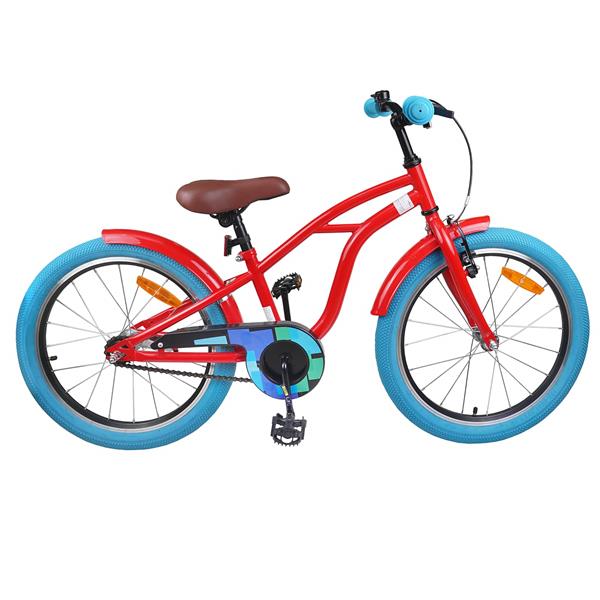 Grote foto vidaxl kinderfiets 20 inch voor 6 11 jaar oud rood fietsen en brommers herenfietsen