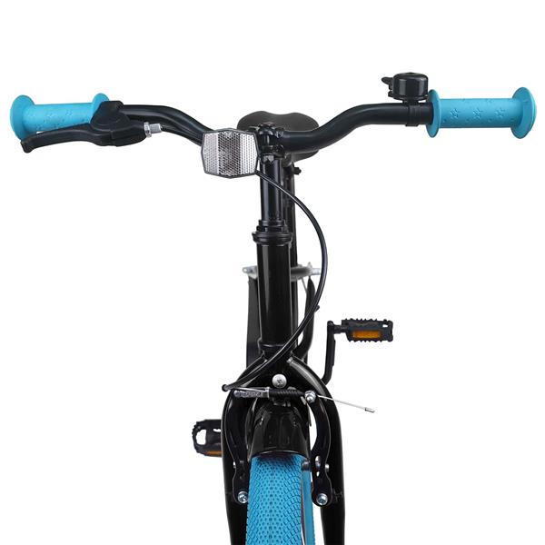 Grote foto vidaxl kinderfiets 20 inch voor 6 11 jaar oud zwart fietsen en brommers herenfietsen