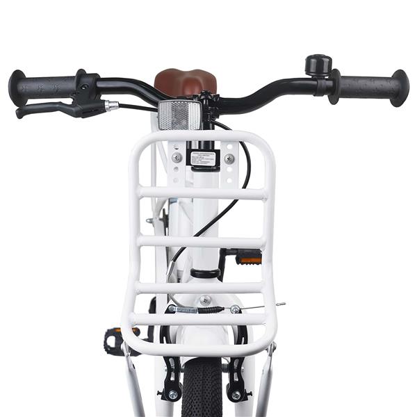 Grote foto vidaxl kinderfiets 22 inch voor 7 12 jaar oud wit fietsen en brommers herenfietsen