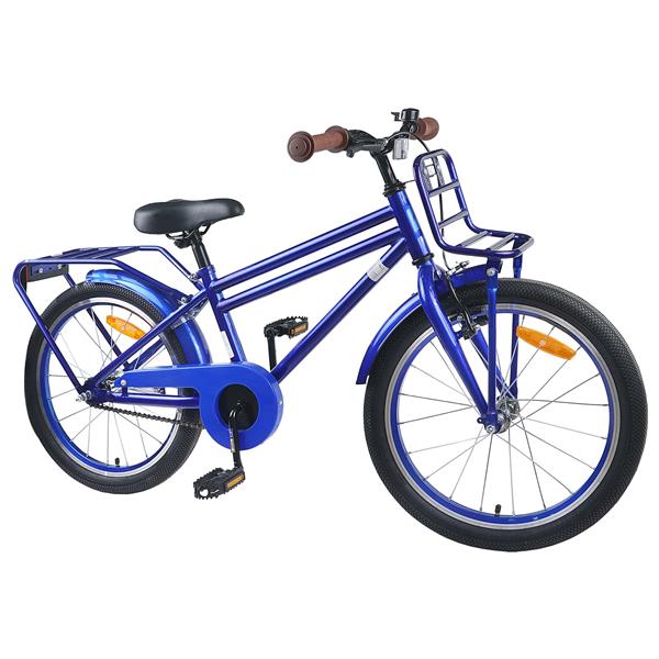 Grote foto vidaxl kinderfiets 20 inch voor 6 11 jaar oud donkerblauw fietsen en brommers herenfietsen