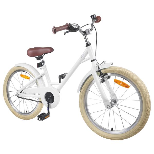 Grote foto vidaxl kinderfiets 20 inch voor 6 11 jaar oud wit fietsen en brommers herenfietsen