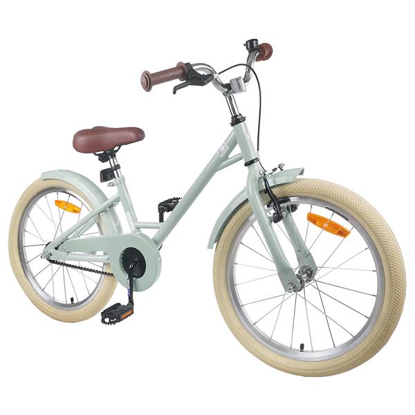 Grote foto vidaxl kinderfiets 22 inch voor 7 12 jaar oud lichtgroen fietsen en brommers herenfietsen
