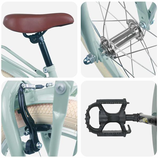 Grote foto vidaxl kinderfiets 20 inch voor 6 11 jaar oud lichtgroen fietsen en brommers herenfietsen