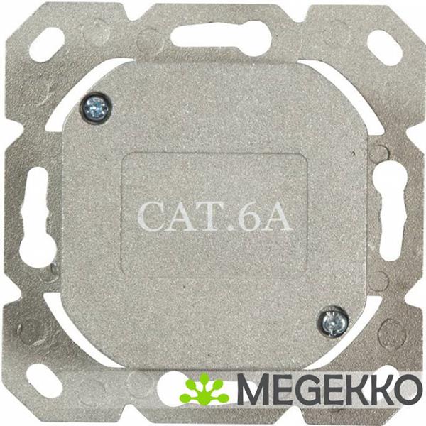 Grote foto logilink np0124 2 x rj 45 wandcontactdoos computers en software netwerkkaarten routers en switches