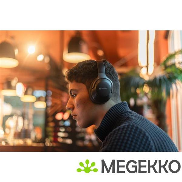 Grote foto sandberg 126 53 draadloos zwart audio tv en foto koptelefoons