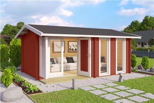 Grote foto nieuw blokhut 44mm hampshire tuin en terras tuinhuisjes en blokhutten