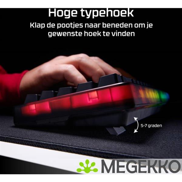 Grote foto hyperx origins 2 65 fr azerty bedraad toetsenbord computers en software toetsenborden