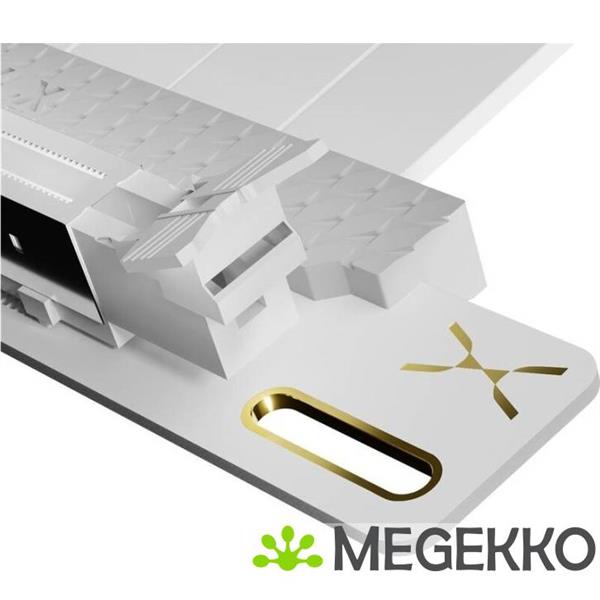 Grote foto tryx string pcie 5.0 x16 riser kabel 300mm wit computers en software netwerkkaarten routers en switches