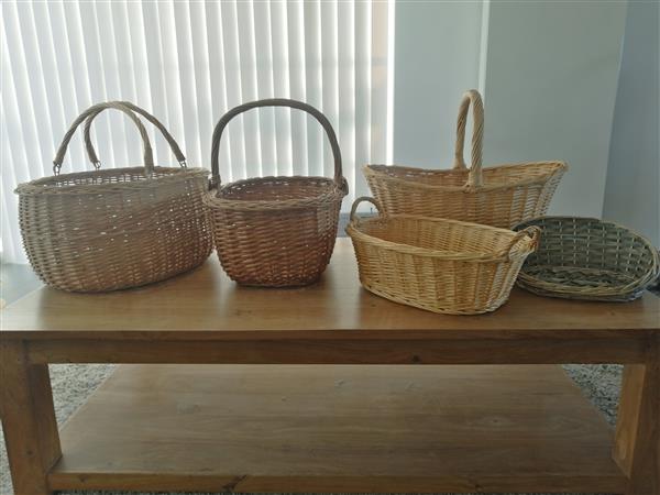 Grote foto rieten manden huis en inrichting schalen en manden