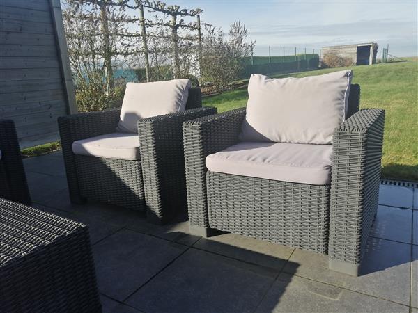Grote foto loungeset tuin en terras tuinmeubelen