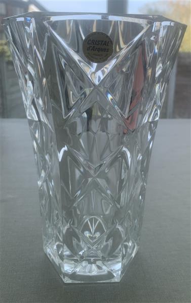 Grote foto 2 vazen christal d arques huis en inrichting servies