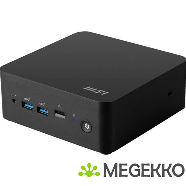Grote foto msi cubi nuc 1mg 014beu mini pc zwart 100u intel soc computers en software overige computers en software