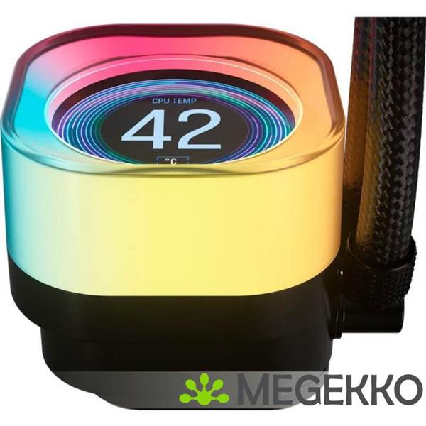 Grote foto corsair icue link titan 240 rx lcd computers en software overige computers en software