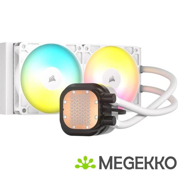 Grote foto corsair nautilus 240 rs argb white computers en software overige computers en software