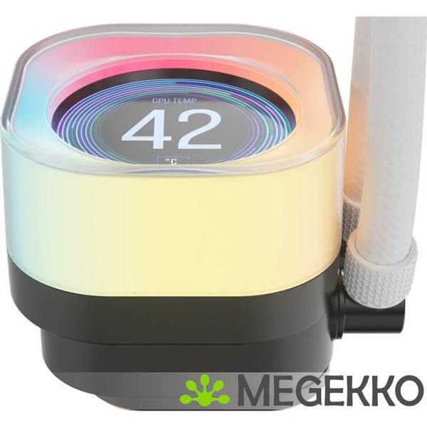 Grote foto corsair icue link titan 240 rx lcd white computers en software overige computers en software