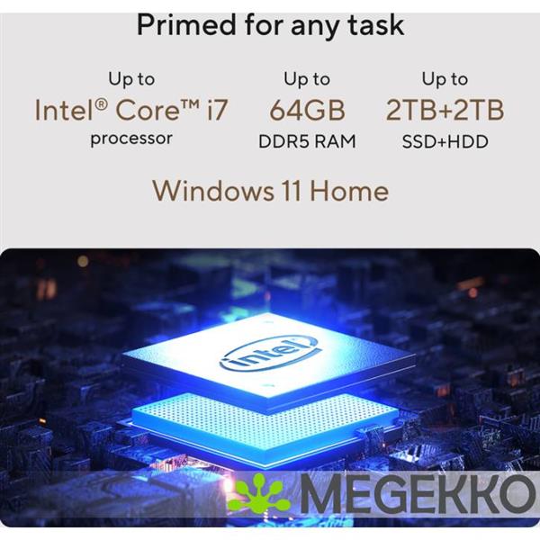 Grote foto asus 15l v500mv 13620h030w core i7 desktop in zwart computers en software overige computers en software