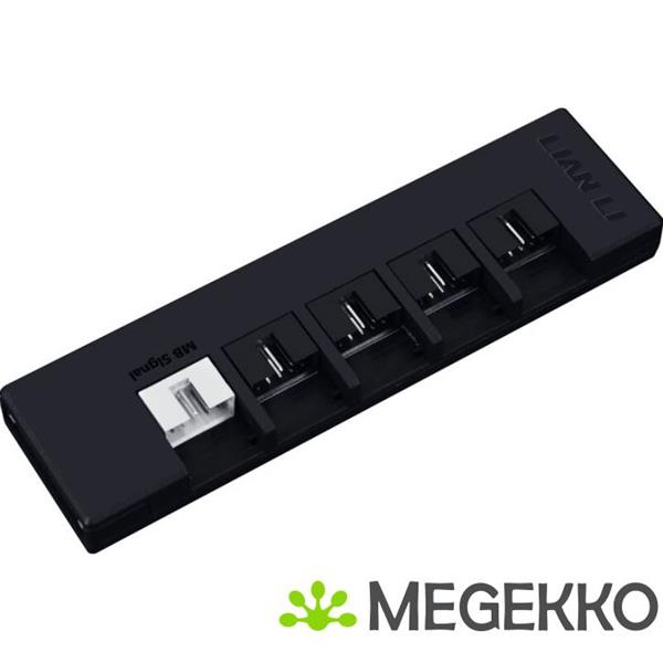 Grote foto lian li rotational shift gold 1000w black with hub computers en software overige