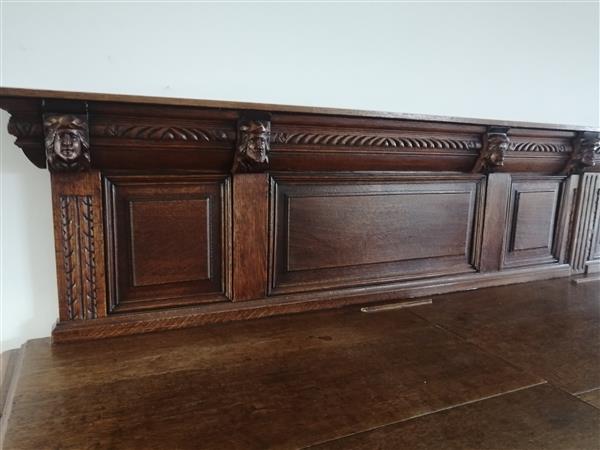 Grote foto massief houten dressoir buffetkast huis en inrichting buffetkasten