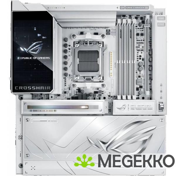 Grote foto asus rog crosshair x870e glacial computers en software moederborden