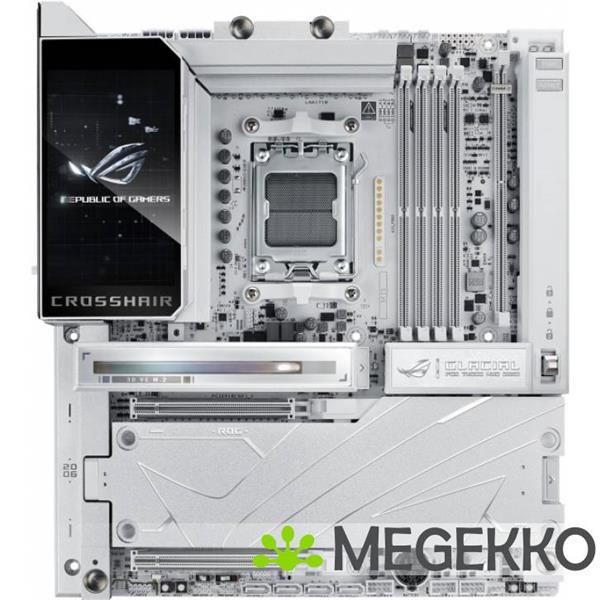 Grote foto asus rog crosshair x870e glacial computers en software moederborden