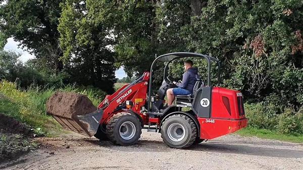 Grote foto thaler knikshovel 3448 agrarisch tractoren