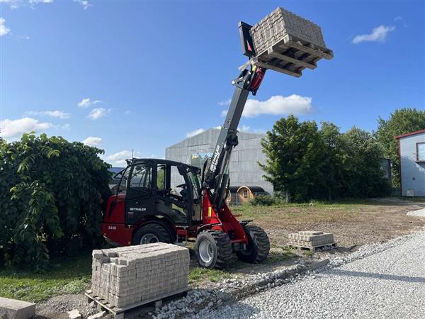 Grote foto thaler knikshovel 3448 agrarisch tractoren