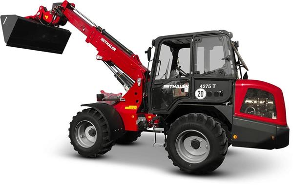 Grote foto thaler telescopische knikshovel 4275t agrarisch tractoren