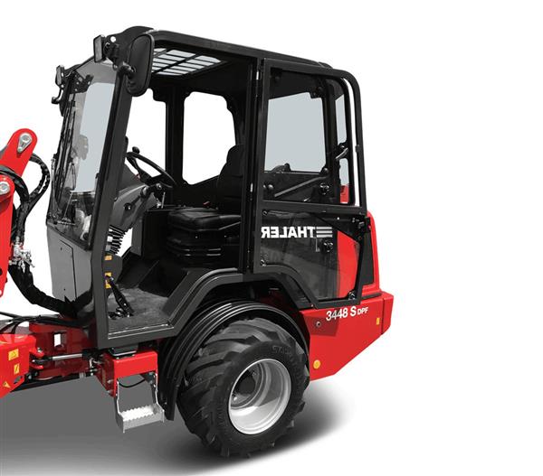 Grote foto thaler knikshovel 3448 agrarisch tractoren