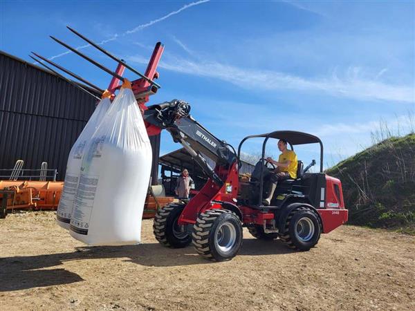 Grote foto thaler knikshovel 3448 agrarisch tractoren