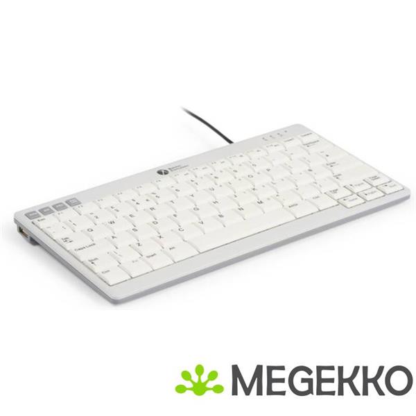 Grote foto bakkerelkhuizen ultraboard 950 v2 toetsenbord kantoor usb qwerty amerikaans engels donkergrijs lich computers en software toetsenborden