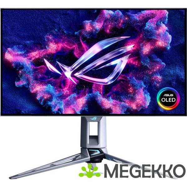 Grote foto asus rog swift oled pg27aqwp w 27 quad hd 540hz gaming monitor computers en software overige computers en software