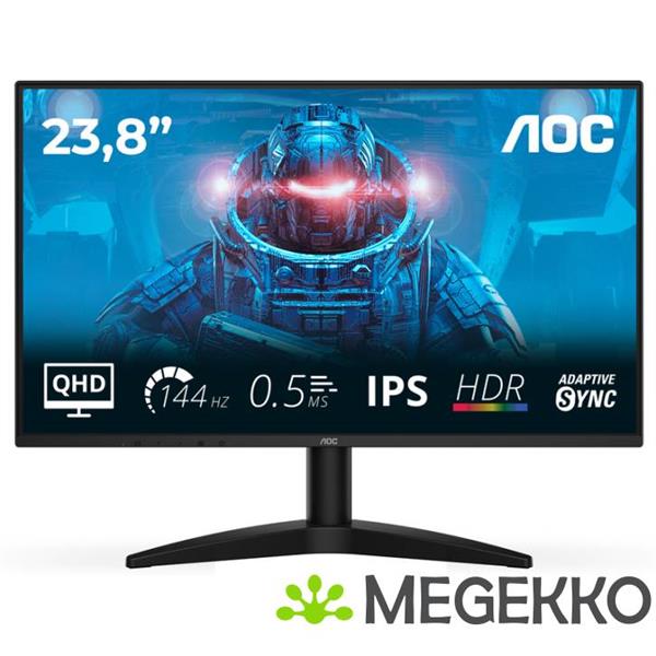 Grote foto aoc b3 q24b36x 23.8 qhd 144hz ips monitor computers en software overige computers en software