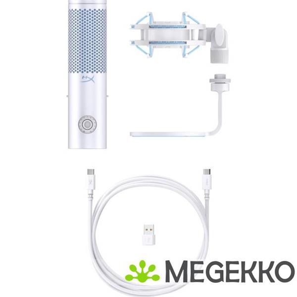 Grote foto hyperx quadcast 2 usb microfoon frost computers en software overige computers en software