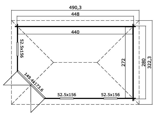 Grote foto nieuw luxe blokhut edinburgh 2 tuin en terras tuinhuisjes en blokhutten