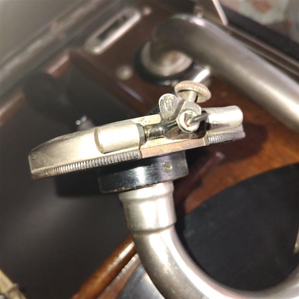 Grote foto antieke grammafoonspeler mhv antiek en kunst tv audio radio