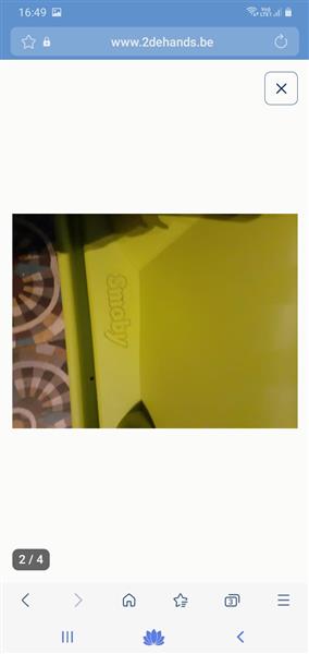 Grote foto schommelkat kinderen en baby wipstoeltjes