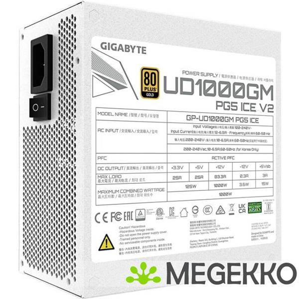 Grote foto gigabyte psu ud1000gm pg5 v2 ice computers en software overige