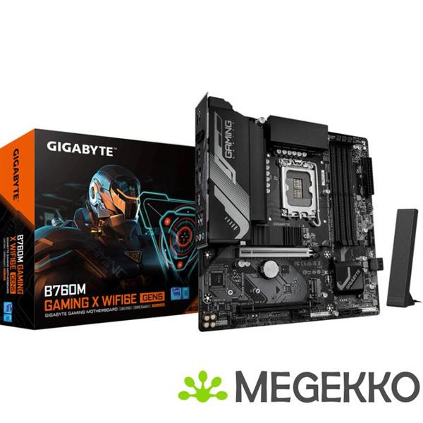 Grote foto gigabyte b760m gaming x wifi6e gen5 computers en software moederborden