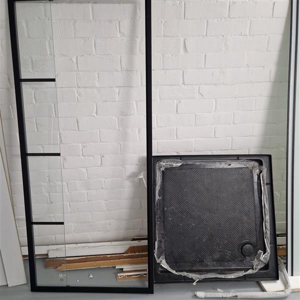 Grote foto nieuwe douchecabine huis en inrichting badkamermeubels