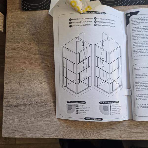 Grote foto nieuwe douchecabine huis en inrichting badkamermeubels