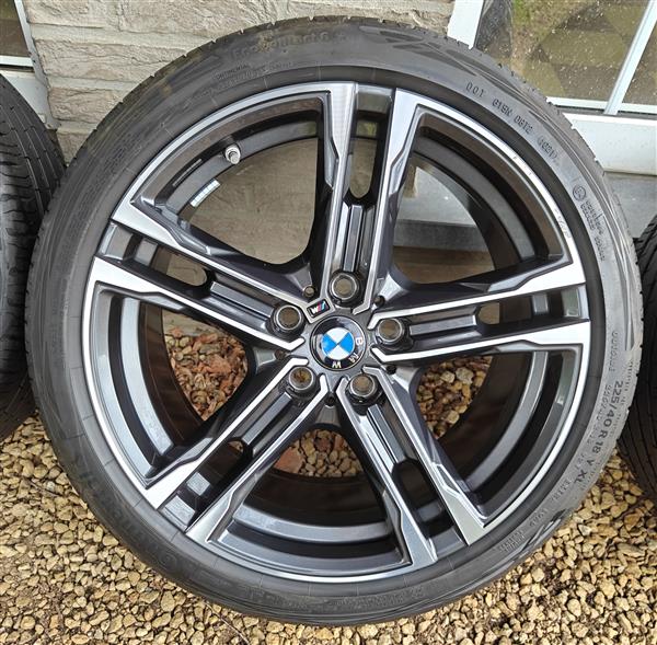 Grote foto 18 bmw m velgen zomerbanden continental auto onderdelen banden en velgen