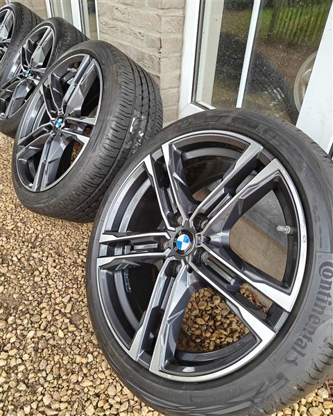 Grote foto 18 bmw m velgen zomerbanden continental auto onderdelen banden en velgen
