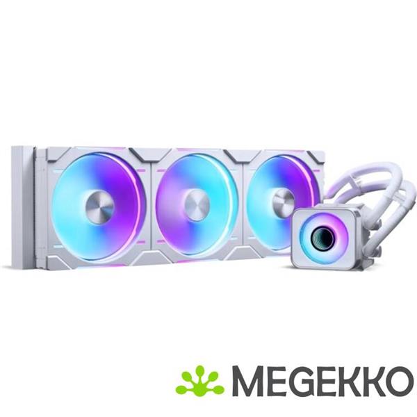 Grote foto phanteks glacier one 420d30 x3 drgb white computers en software overige computers en software