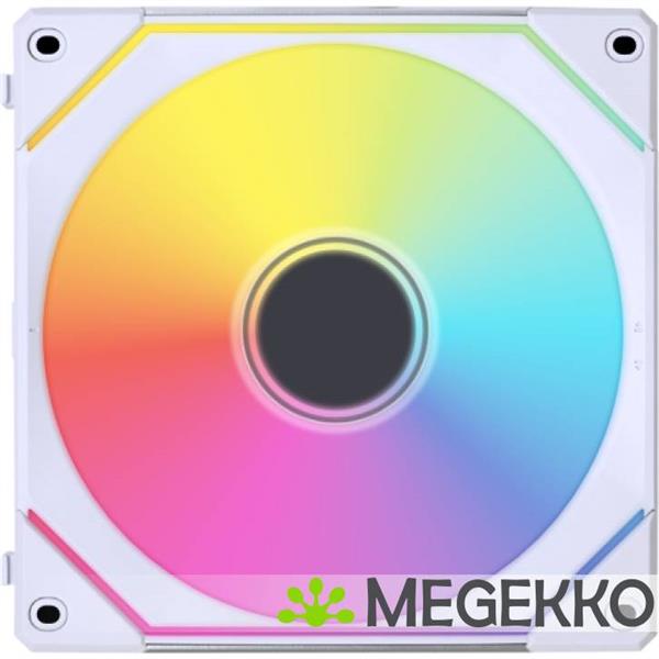 Grote foto lian li uni fan sl inf 120 3 pack white argb reverse blade pwm computers en software overige computers en software