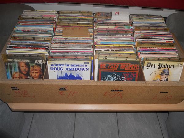 Grote foto 45 toeren singels met originele hoes muziek en instrumenten platen elpees singles