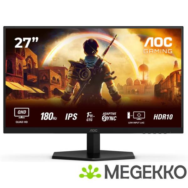 Grote foto aoc g4 q27g42xe 27 quad hd 180hz ips gaming monitor computers en software overige computers en software