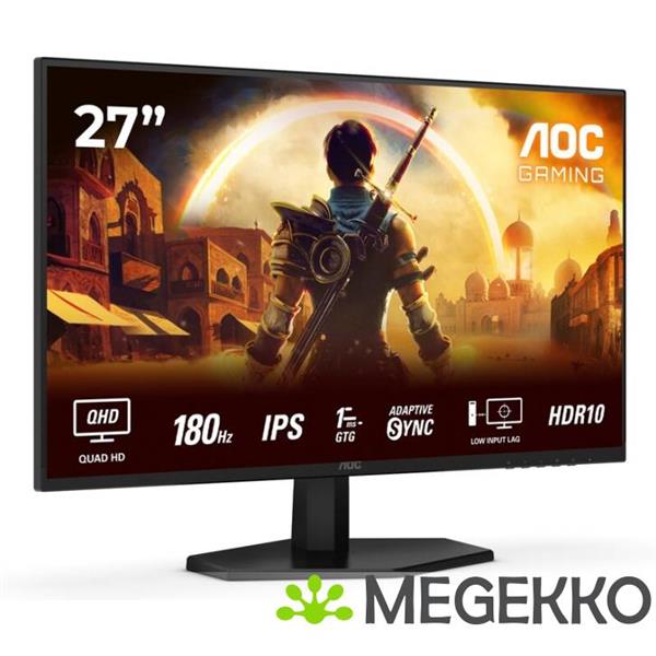 Grote foto aoc g4 q27g42xe 27 quad hd 180hz ips gaming monitor computers en software overige computers en software