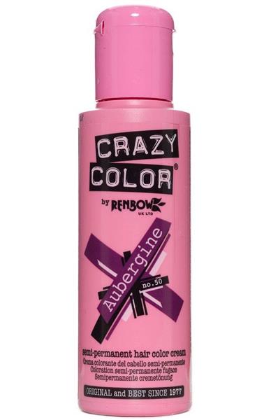 Grote foto crazy color aubergine 100ml kleding dames sieraden
