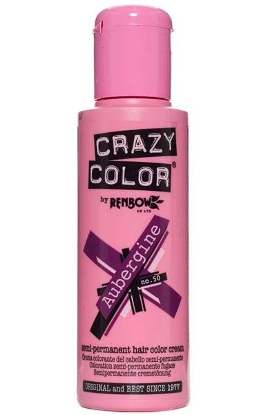 Grote foto crazy color aubergine 100ml kleding dames sieraden