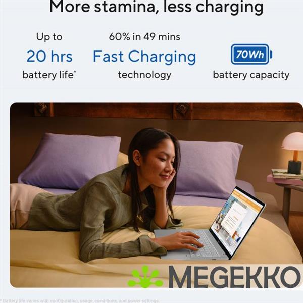 Grote foto asus vivobook s16 s3607va rp097w 16 intel core 5 computers en software overige computers en software